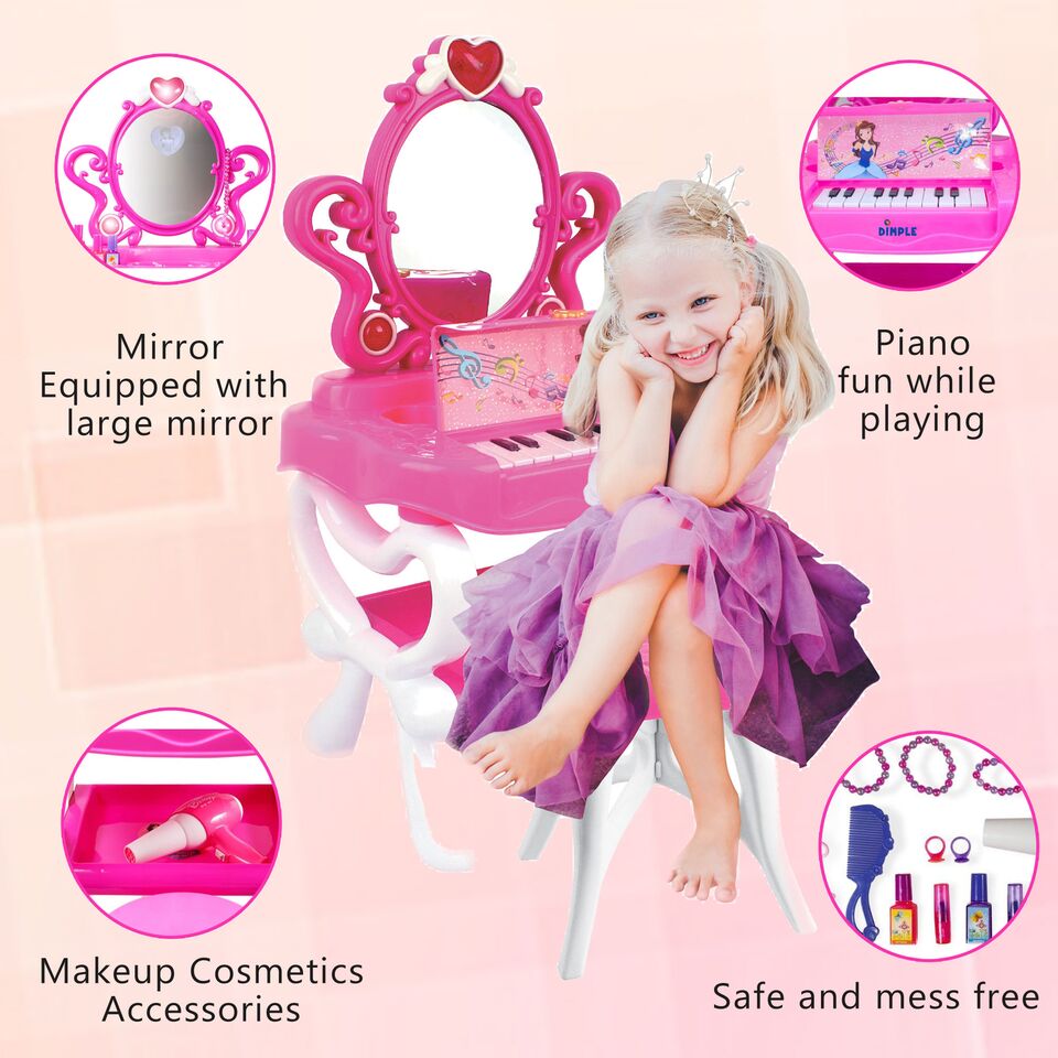 pretend play princess vanity