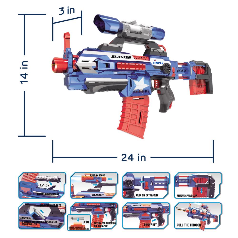 Nothing Flings Foam Like a Full-On Nerf Gatling Blaster